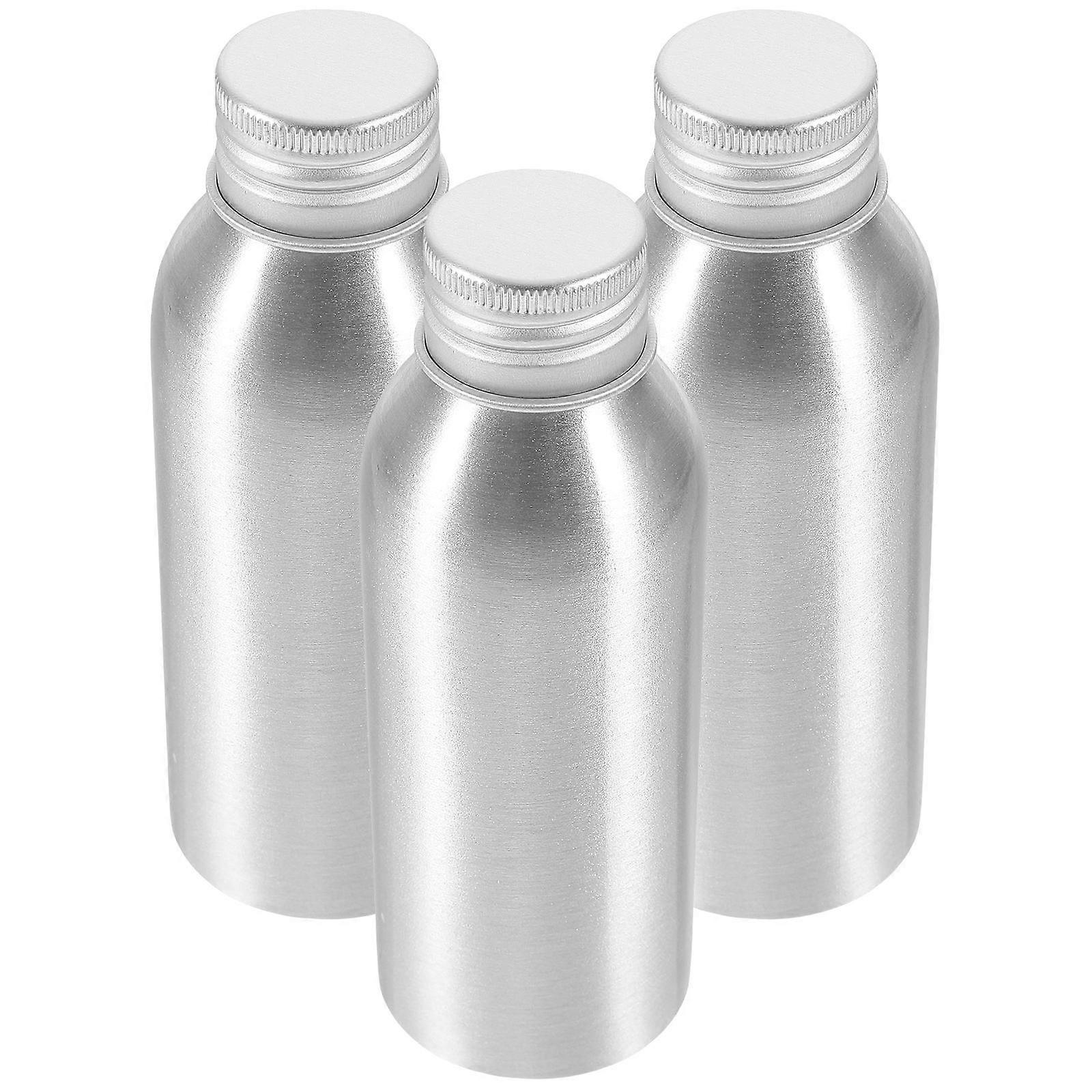 3 Sets Aluminum Bottles Refillable Perfume Empty Container Essential Oil Bottle