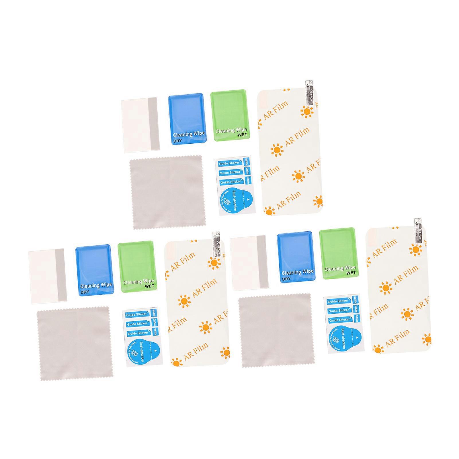 3 Set HD AR Coated Screen Protector Anti Scratch Fingerprint Anti Reflection Coating Screen Protector for IPhone 12 Pro