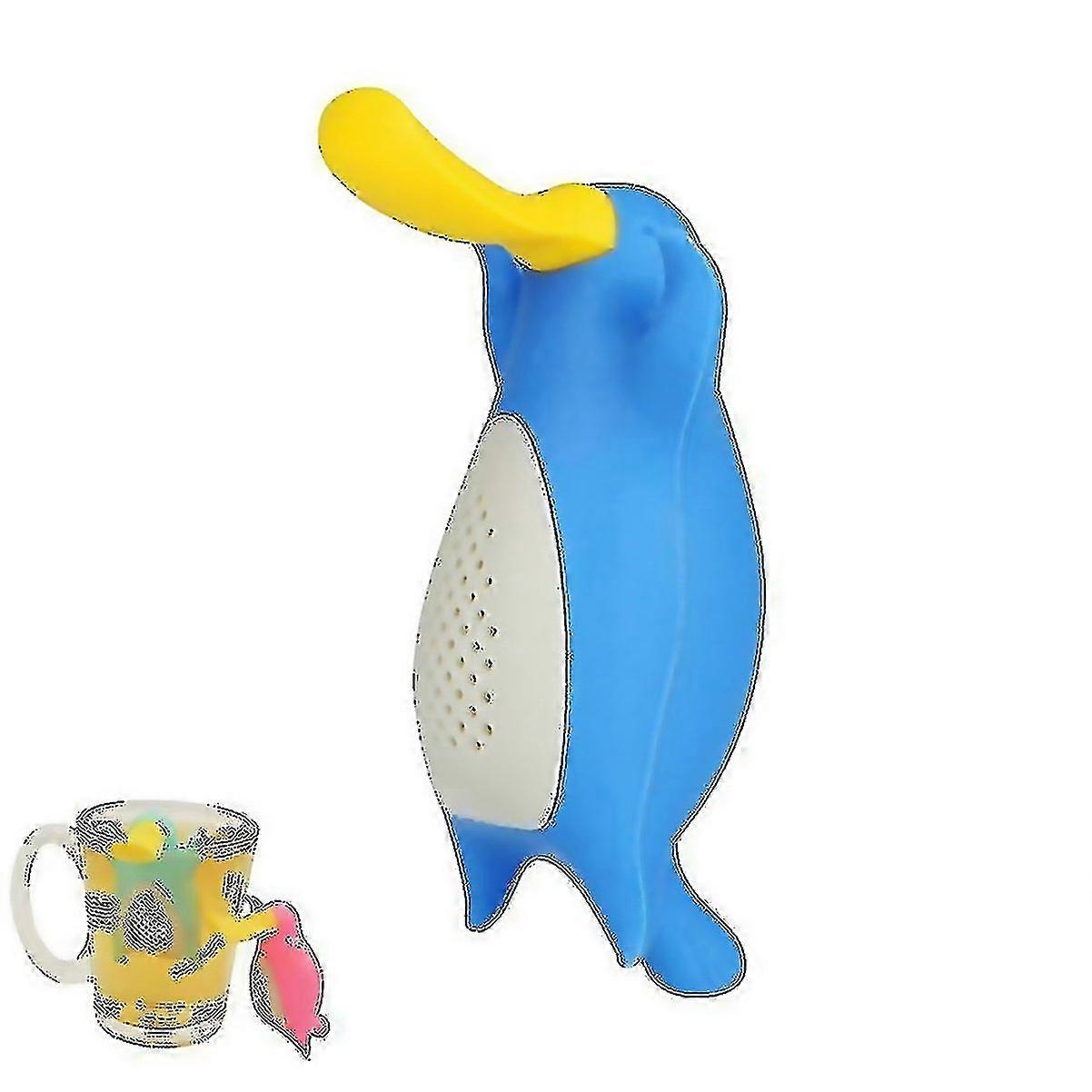 For Platypus Tea Infuser Loose Leaf Tea Strainer Filter Diffuser Silicone Kitchen Tools Gadgets Ando