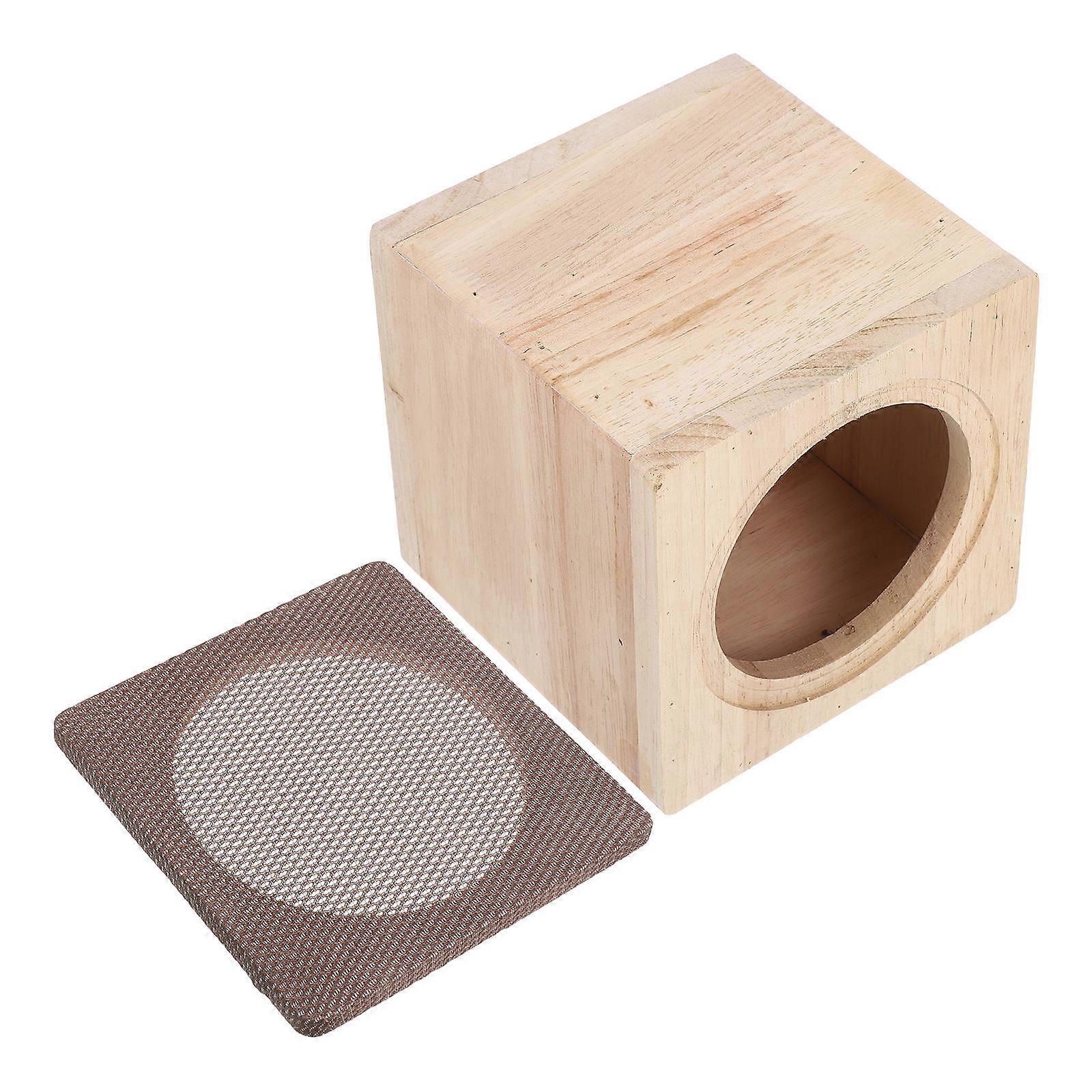 Houten subwooferbox voor auto-audio, 4-inch luidsprekerbehuizing