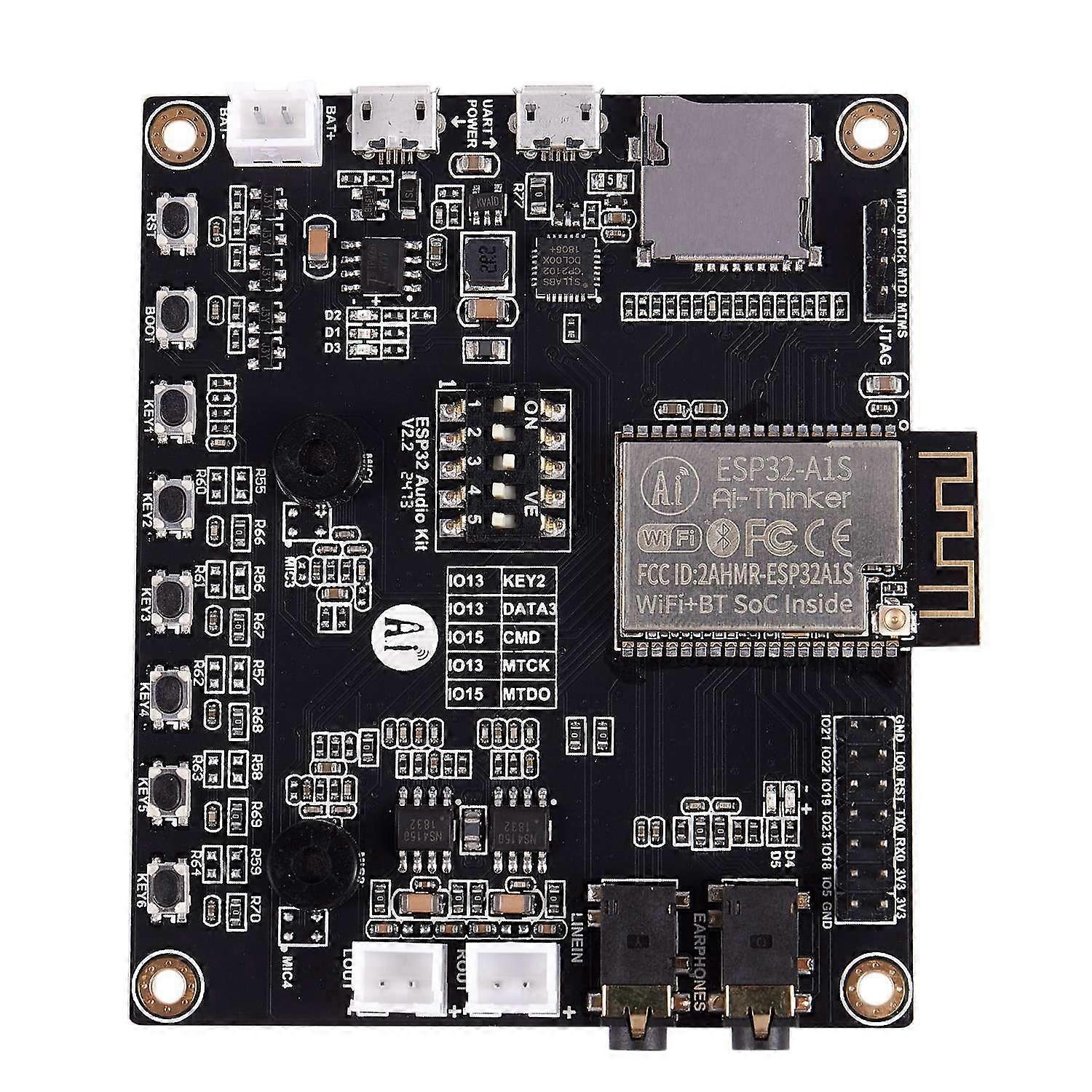 Esp32-Aduio-Kit Wifi + Bluetooth-modul Esp32 Serial til Wifi / Esp32-Aduio-Kit Audio Development Board med Esp32-A1S