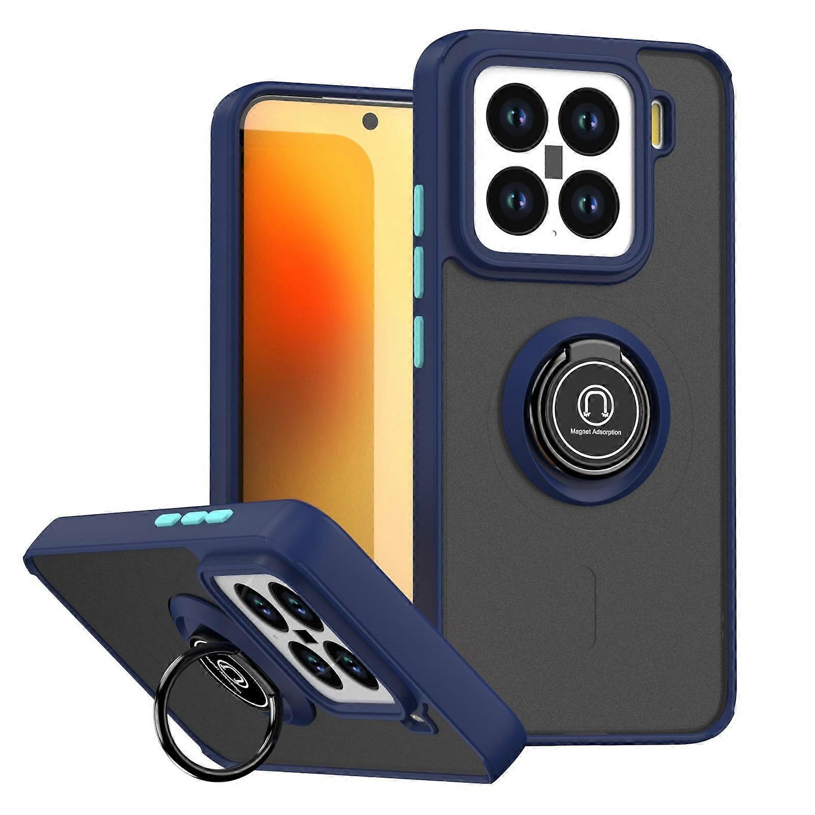 Q Shadow 1 Series TPU + PC Phone Case with Ring
