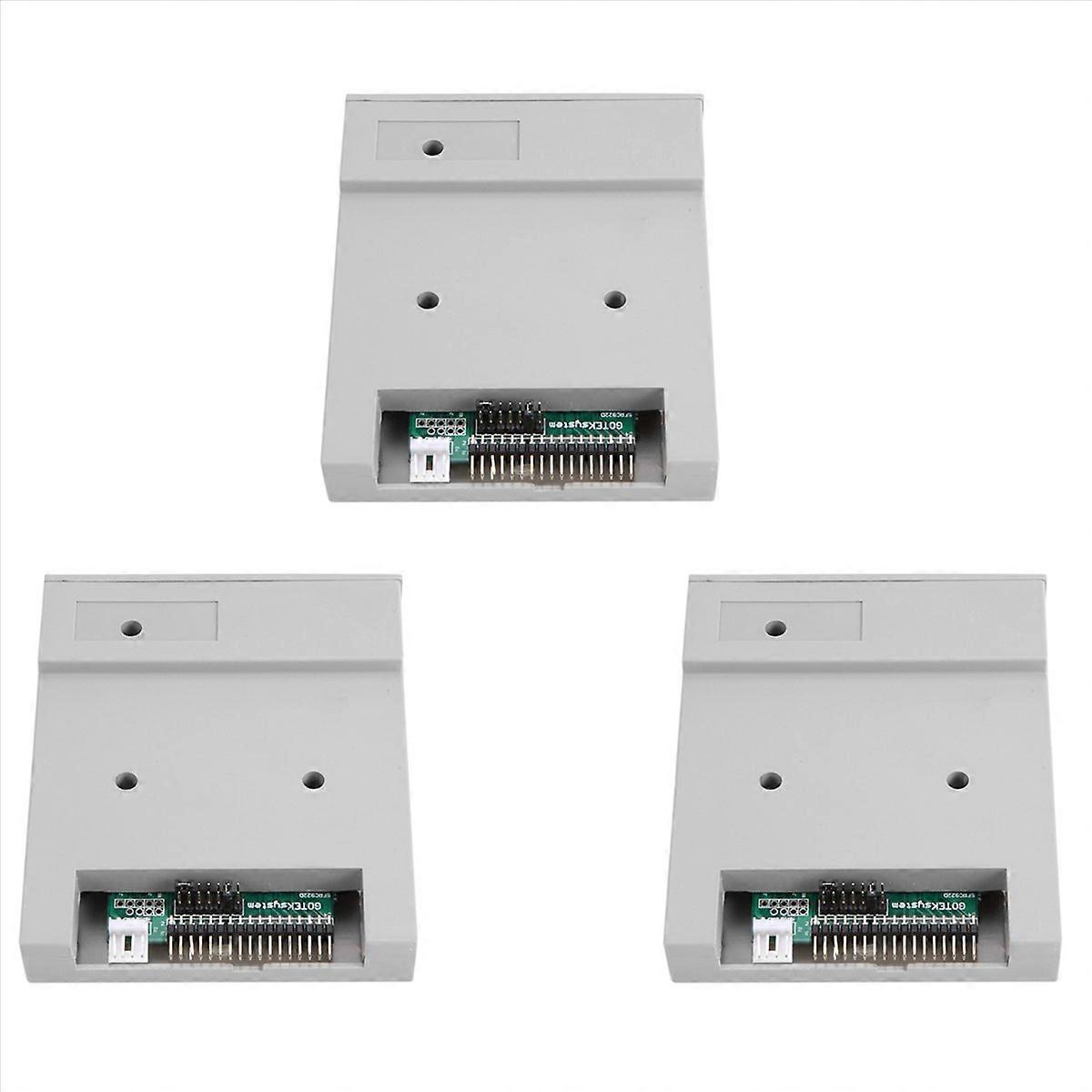 Version SFR1M44-U100K USB Emulator Gray 3.5In 1.44MB SSD Floppy Drive