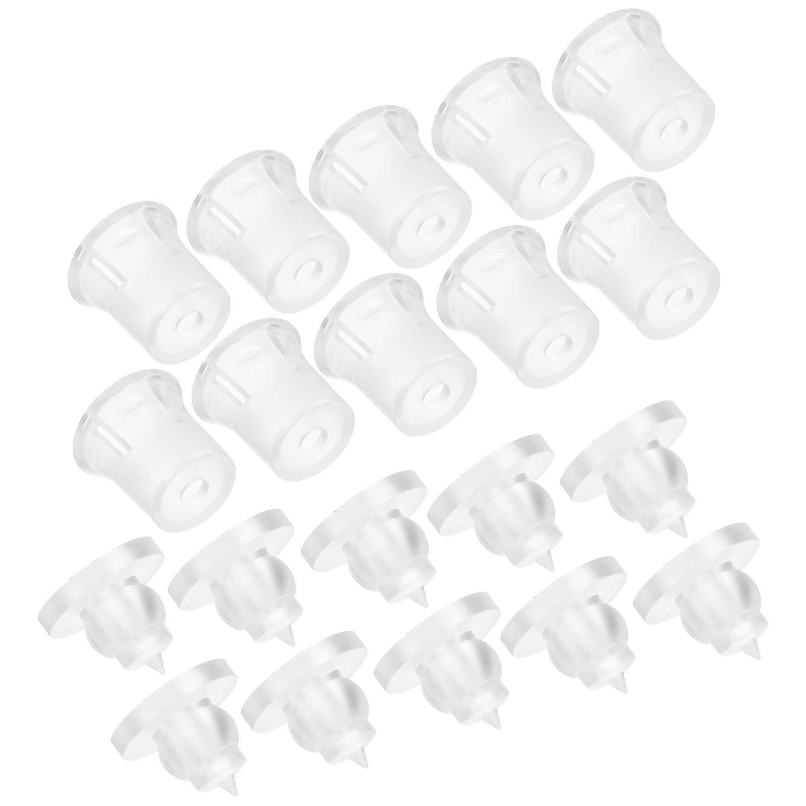 Transparent Mirror Nails for Mounting 10Set Acrylic Advertising Hardware
