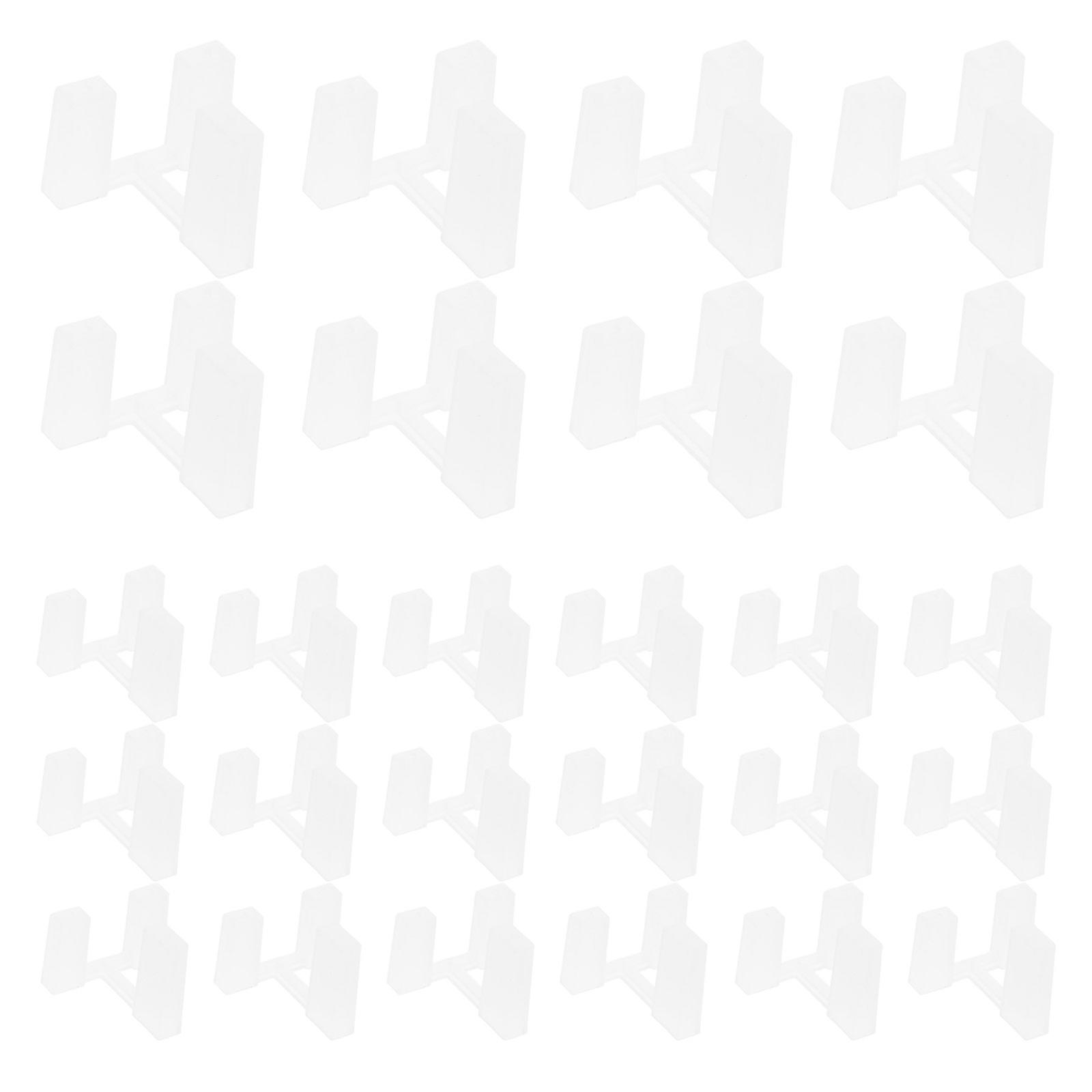 Socket Covers Outlet Cover Dustproof Plastic Rectangular Secure Fit Office Use 100Set