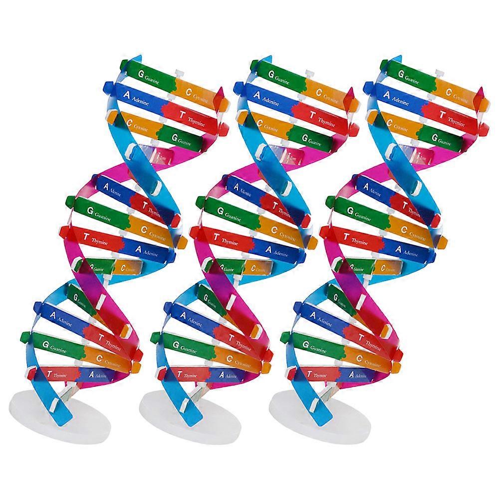 Gene Dna Model Set for Students with 3Pcs DIY Double Helix Kit
