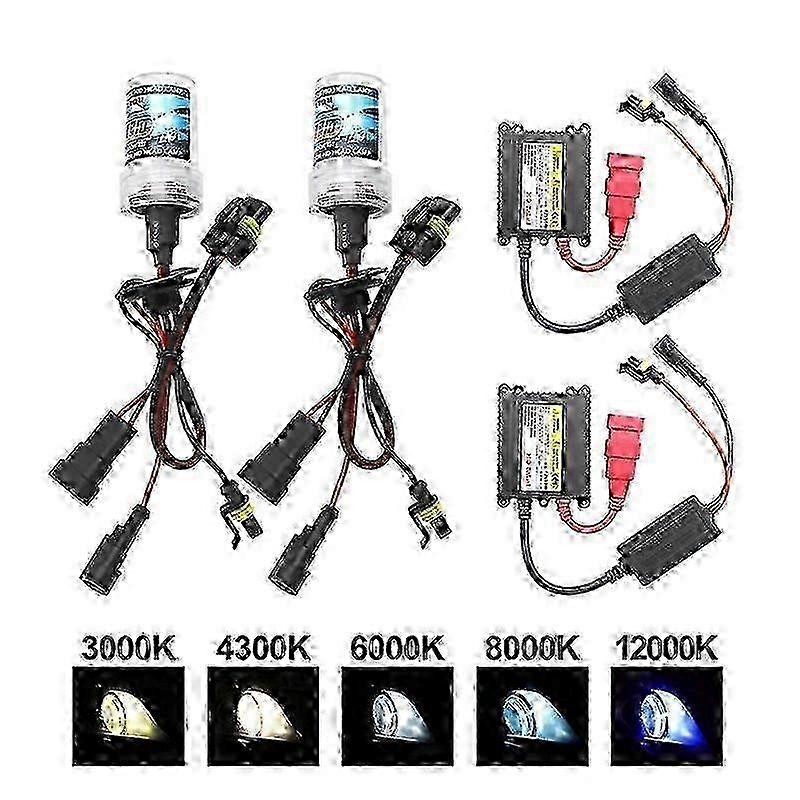 Kit de remplacement de ballast xénon pour phares automobiles - Kit HID mince 35 W à 55 W