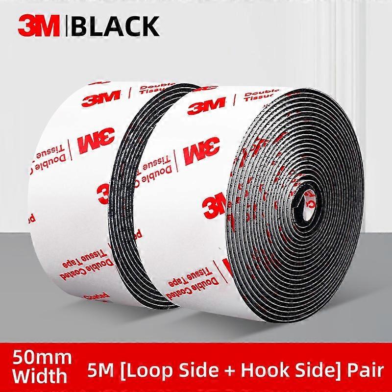 3M Back Adhesive Tape, Strong Curtain Window Screen Hook Loop Tape Double-Sided Tape, Self-Adhesive Tape,High Viscosity Fixation
