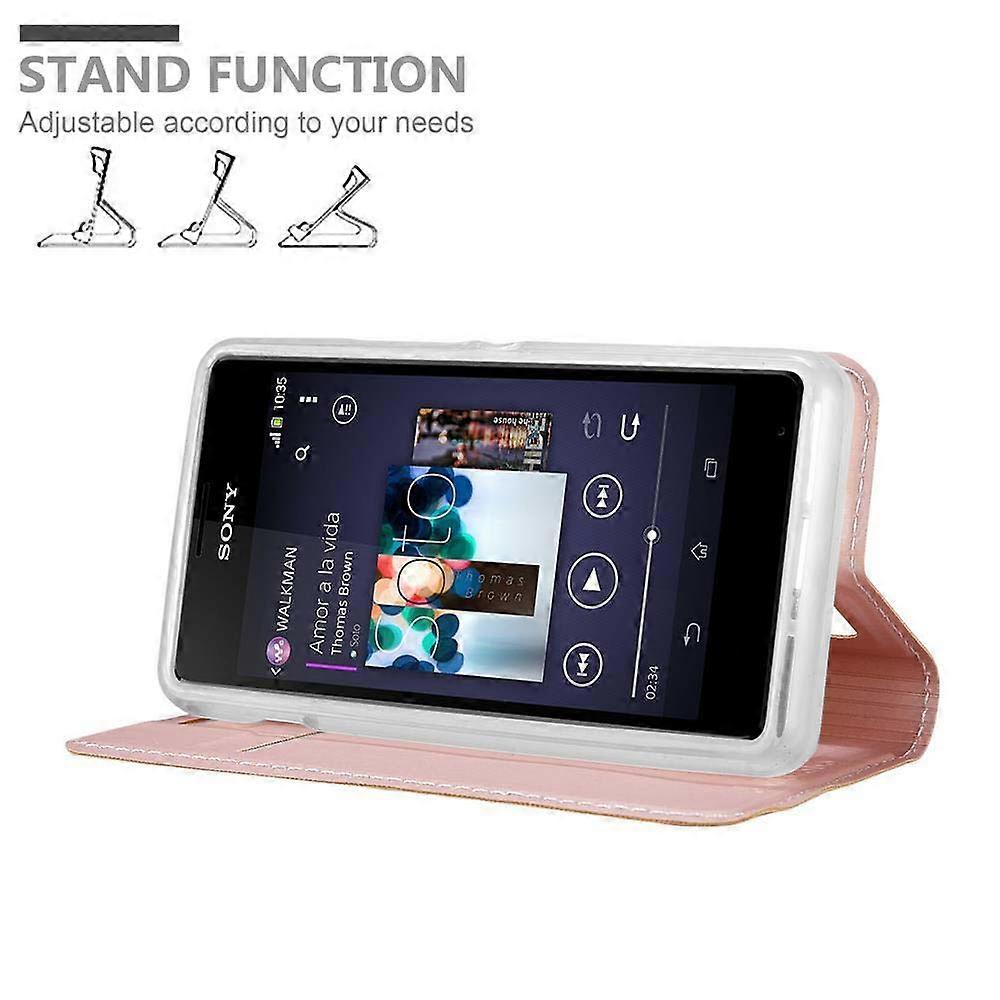 Sony Xperia E1 Protective Case - Matte Surface with Card Slot