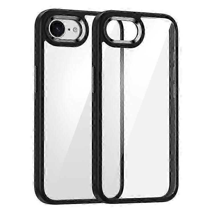 FULEXIN Compatible For iPhone 16e Case Anti Drop TPU + PC Crystal Clear Phone Cover