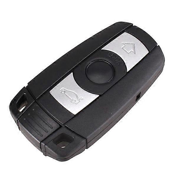 Replacement car key with 3 buttons for BMW 3 5 7 series Black one size