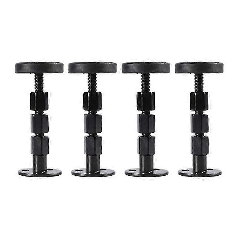 4PCS Headboard Stoppers, Adjustable Threaded Bed Frame Anti-Shake Tool, Bed Shake Support Stabilizer