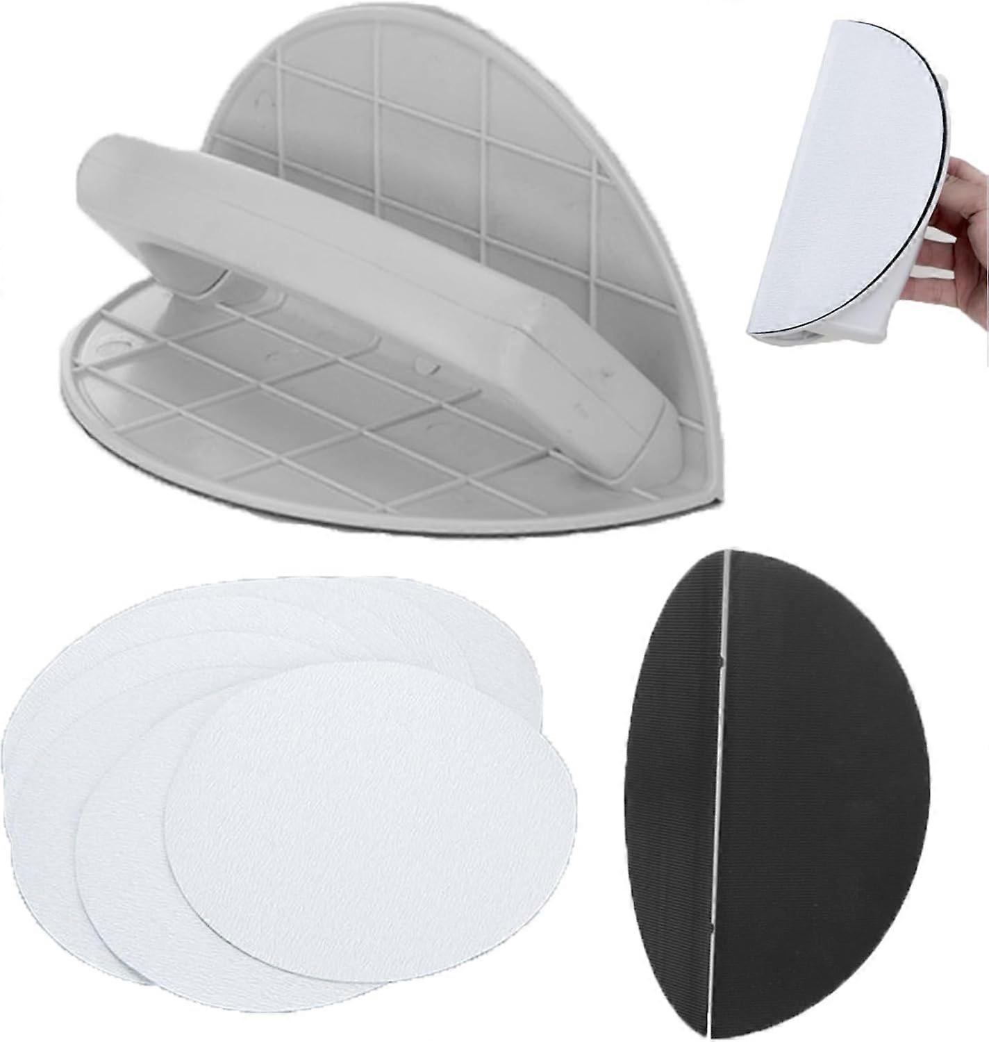 9 in 1 Caulking Tool Set with Silicone Sealant Finishing and Smoothing for Bathroom and Kitchen