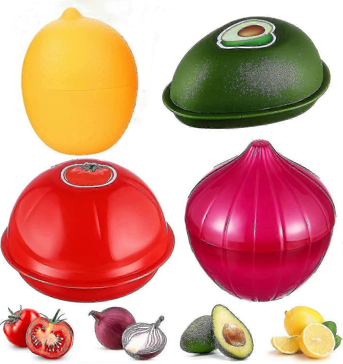 Fruit And Vegetable Storage Containers For Refrigerator