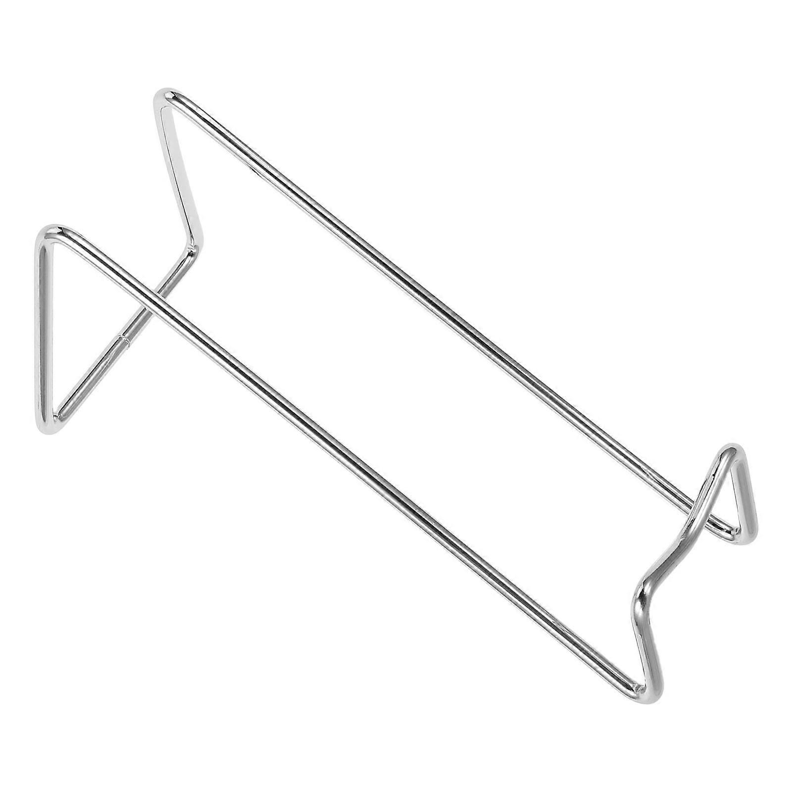 Silver Holder Single Shelf for Kitchen and Bar