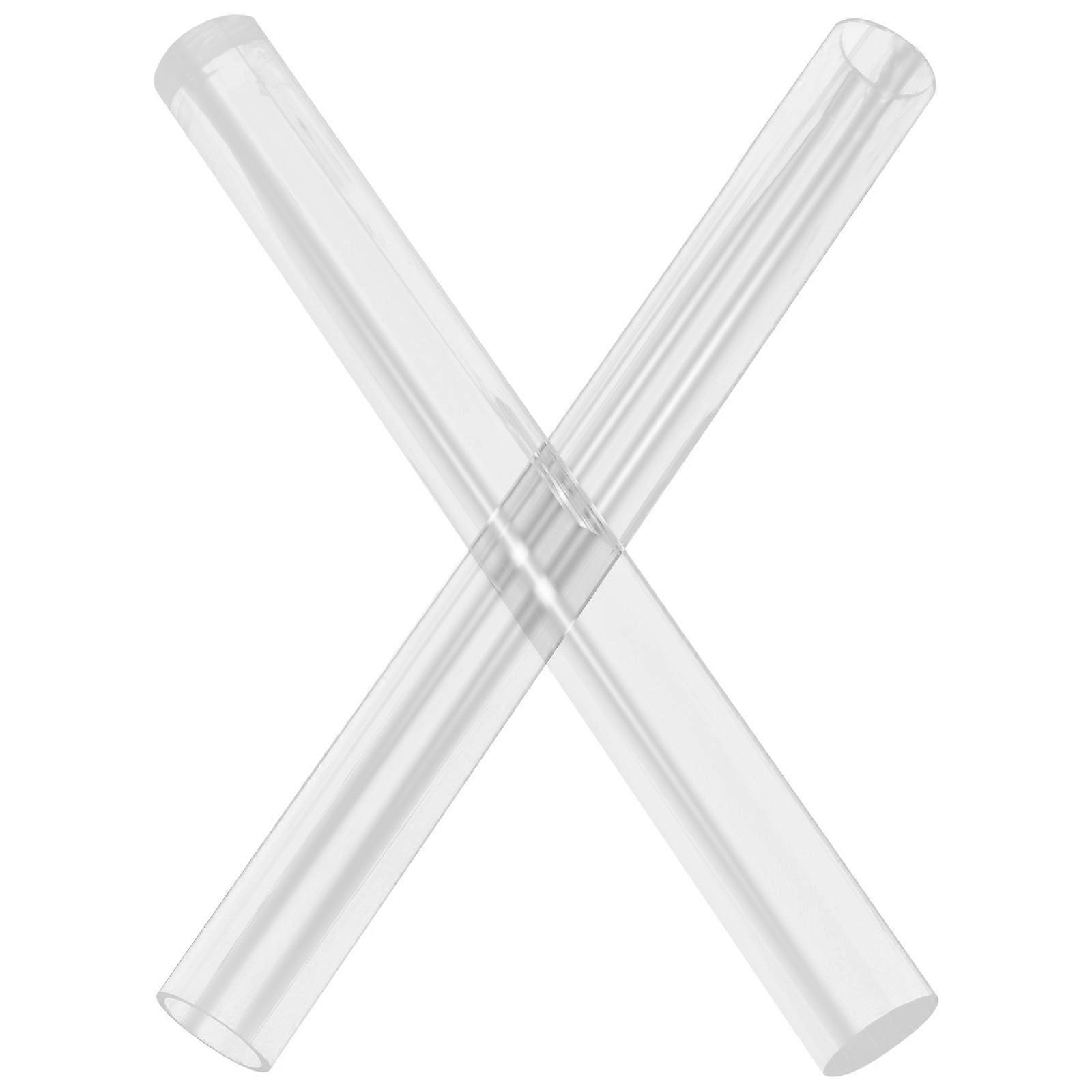 Clear Acrylic Clay Rolling Pin Set for Carving with 2Pcs Hollow and Solid Pins