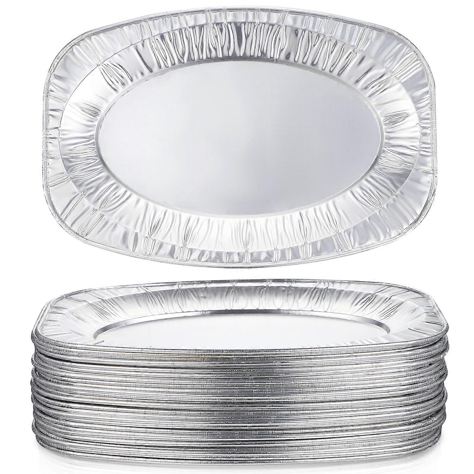 Aluminum Foil Pans Serving for Catering 30Pcs Set