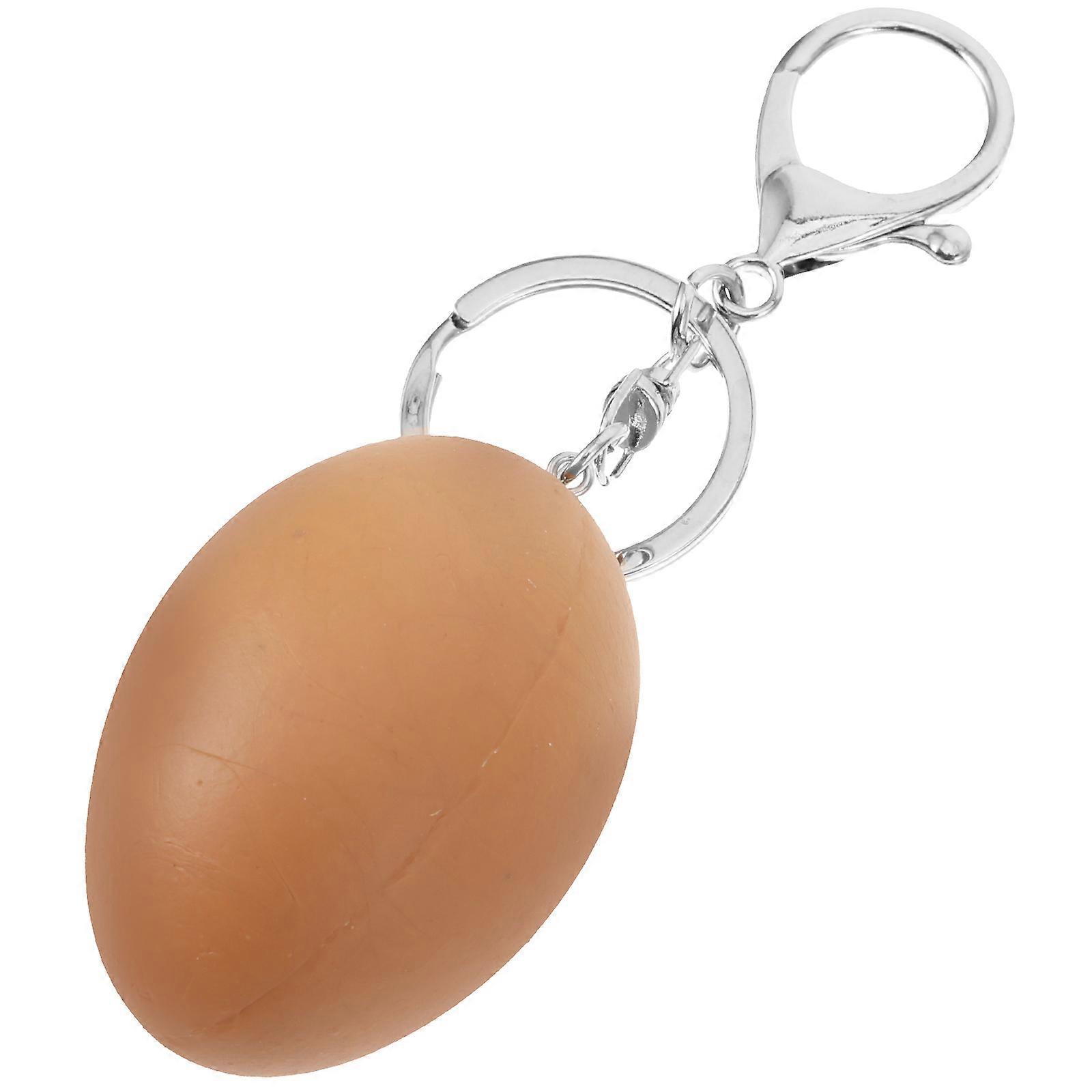 Egg Keychain Hanging Key Ring for Keys with Decorative Gift Bag