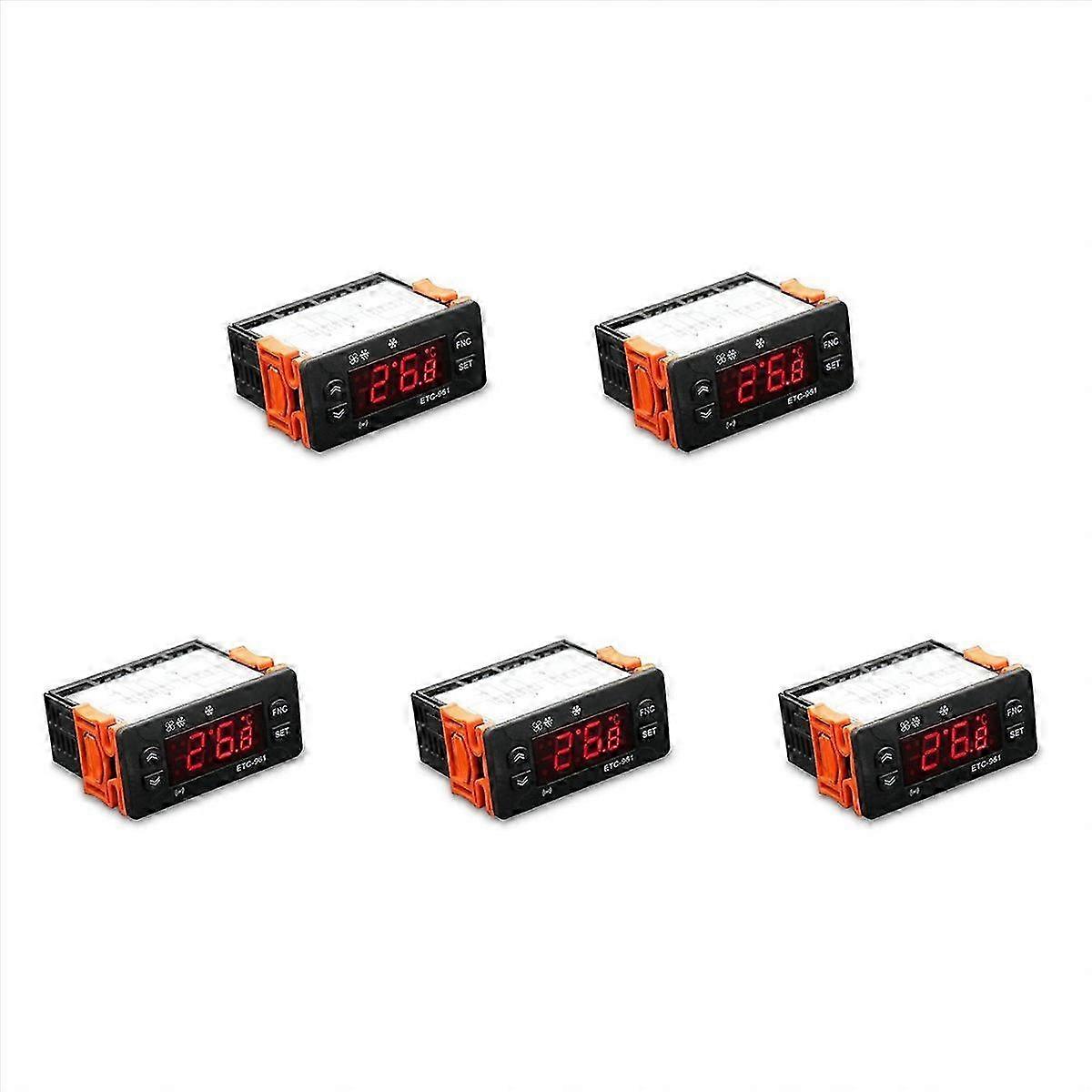 5X ETC-961 Thermostat Temperature Controller Humidity Control Thermometer Hygrometer Refrigeration A