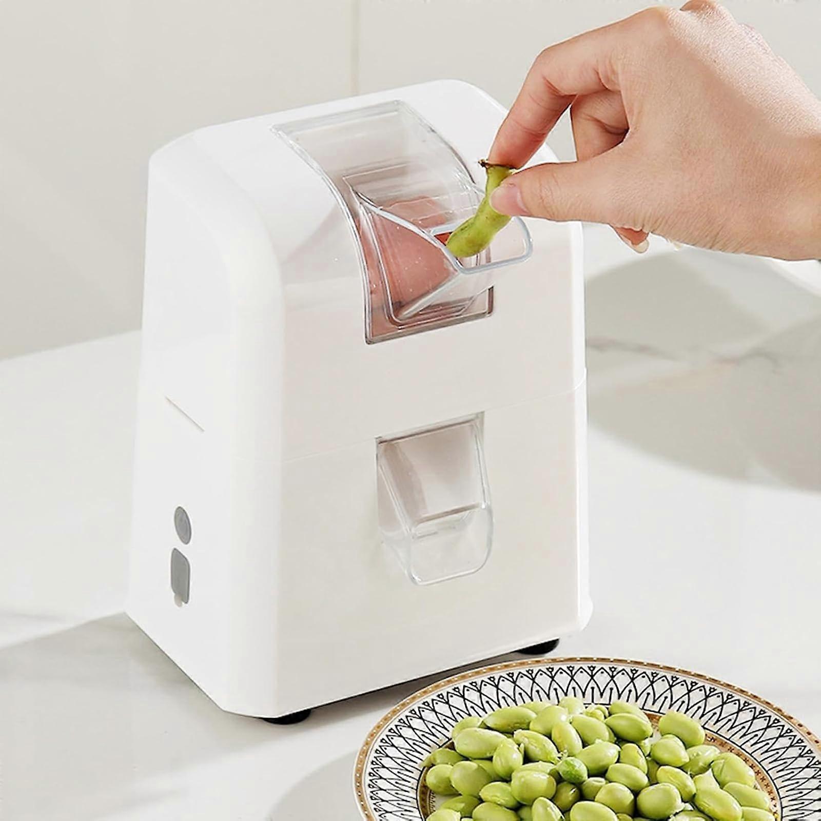 Automatic Bean Sheller with Fast TypeC Charging, Low Noise,  Output for Peas and Edamame