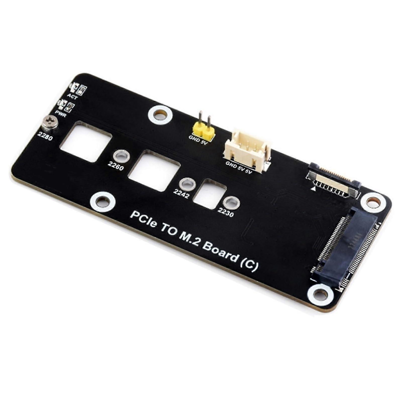 NVMe PCIe Adapter Speed Data Transfer MultiSize SSD Support 2230 2242 2260 2280