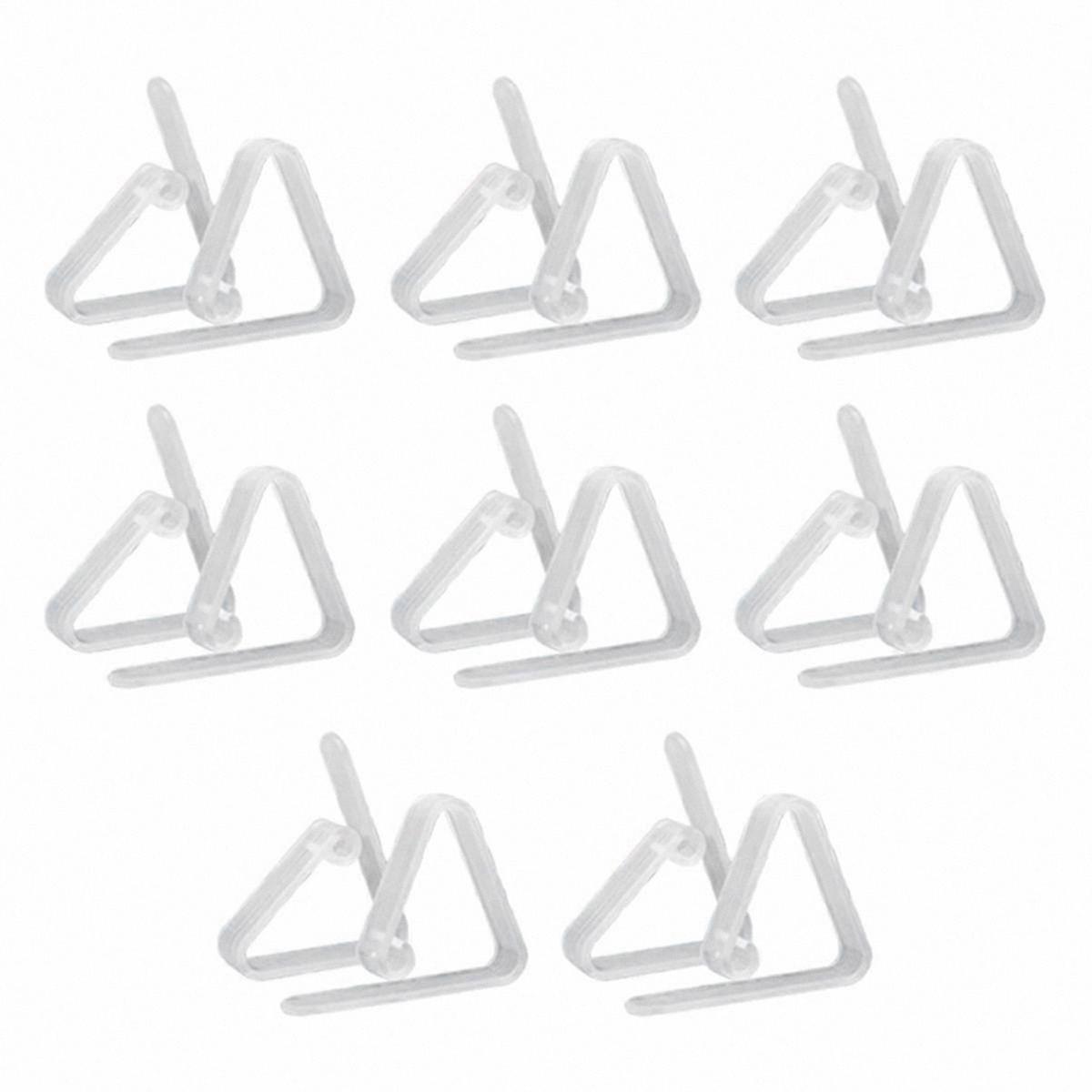 Clear Plastic Tablecloth Clips, Transparent Table Cover Clamps
