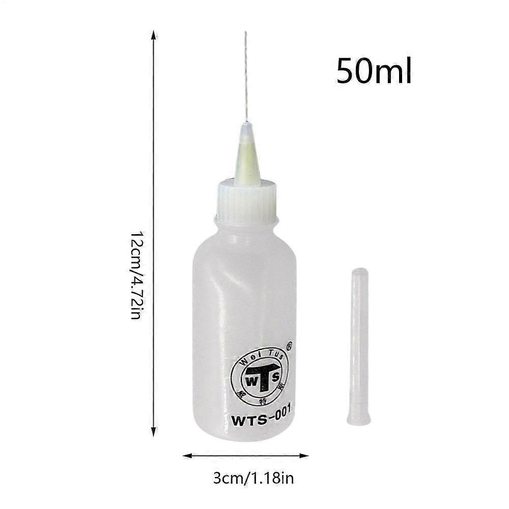 empty Needle Tip Bottle Precision Tip Needle Oiler Glue Applicator Squeeze Bottle Portable Liquid Dropper Bottles Oil Applicator