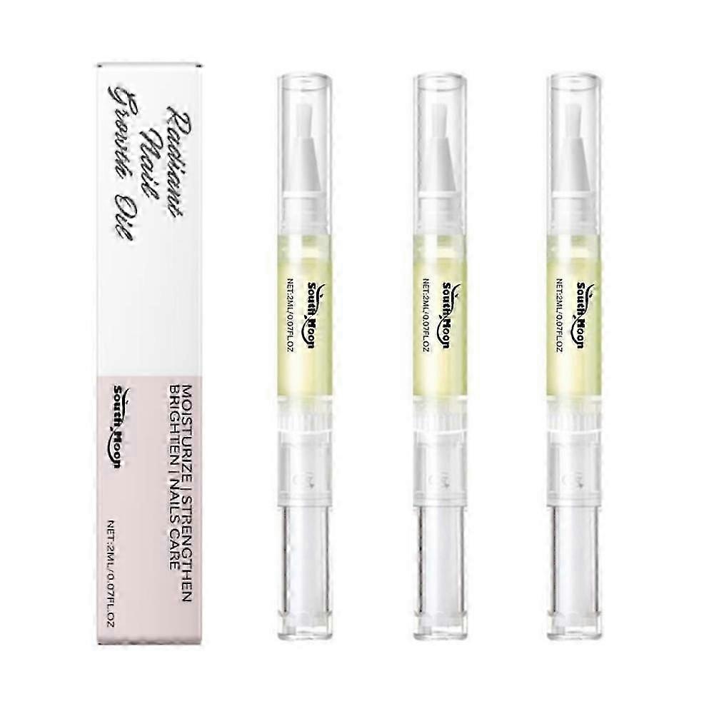 3pcs Radiant Nail Growth Oil, Anti Fungus Nail Strengthener Brightening Nail Growth Repair Oil for Toenails and Fingernails