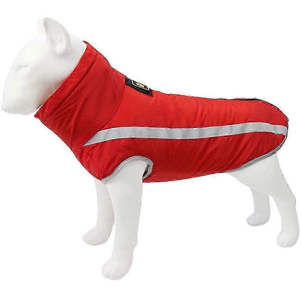 Dog winter Jacket, waterproof and windproof dog winter vest extra warm
