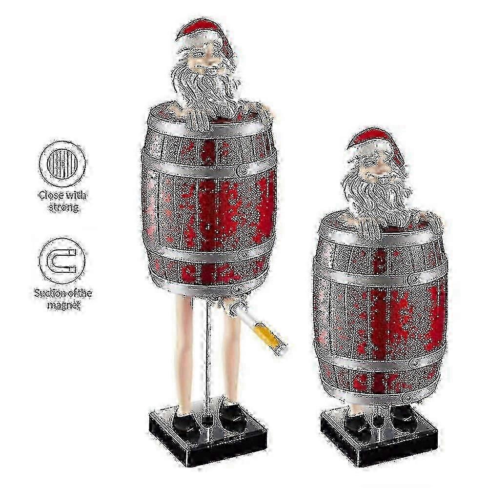 Portable & Funny Santa Claus Automatic Cigarette Dispenser, Creative Storage Case & Smoking Toolb