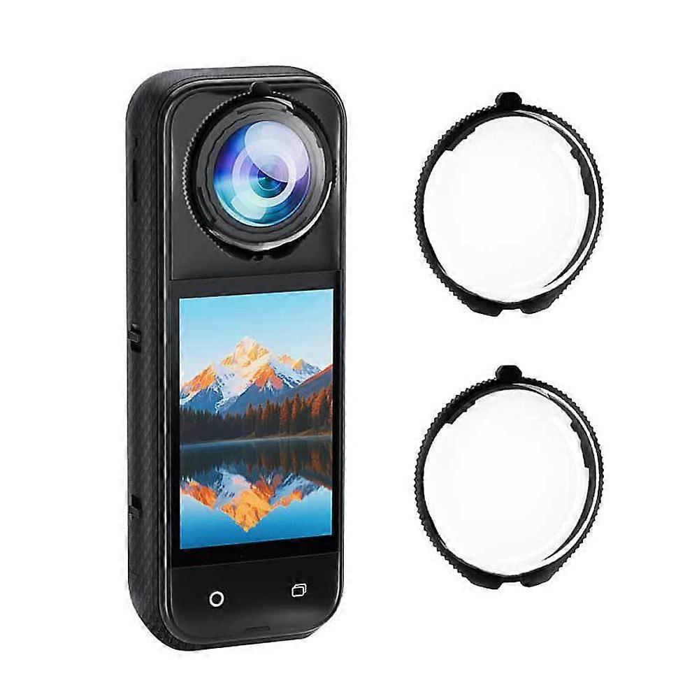 Lens Protector and Lens Guard for Insta360 X5, Scratch Resistant, TripleLayer Shield, Quick SnapOn Fit