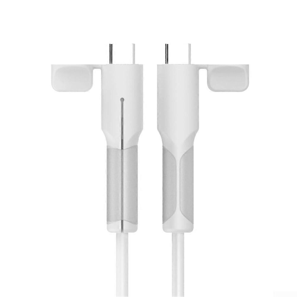 Silicone Cable Protector for Phone Charger USBC AntiFray Charging Cable Saver White