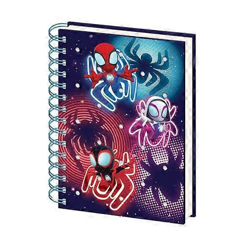 Spidey And His Amazing Friends Glow Silicone A5 Notebook