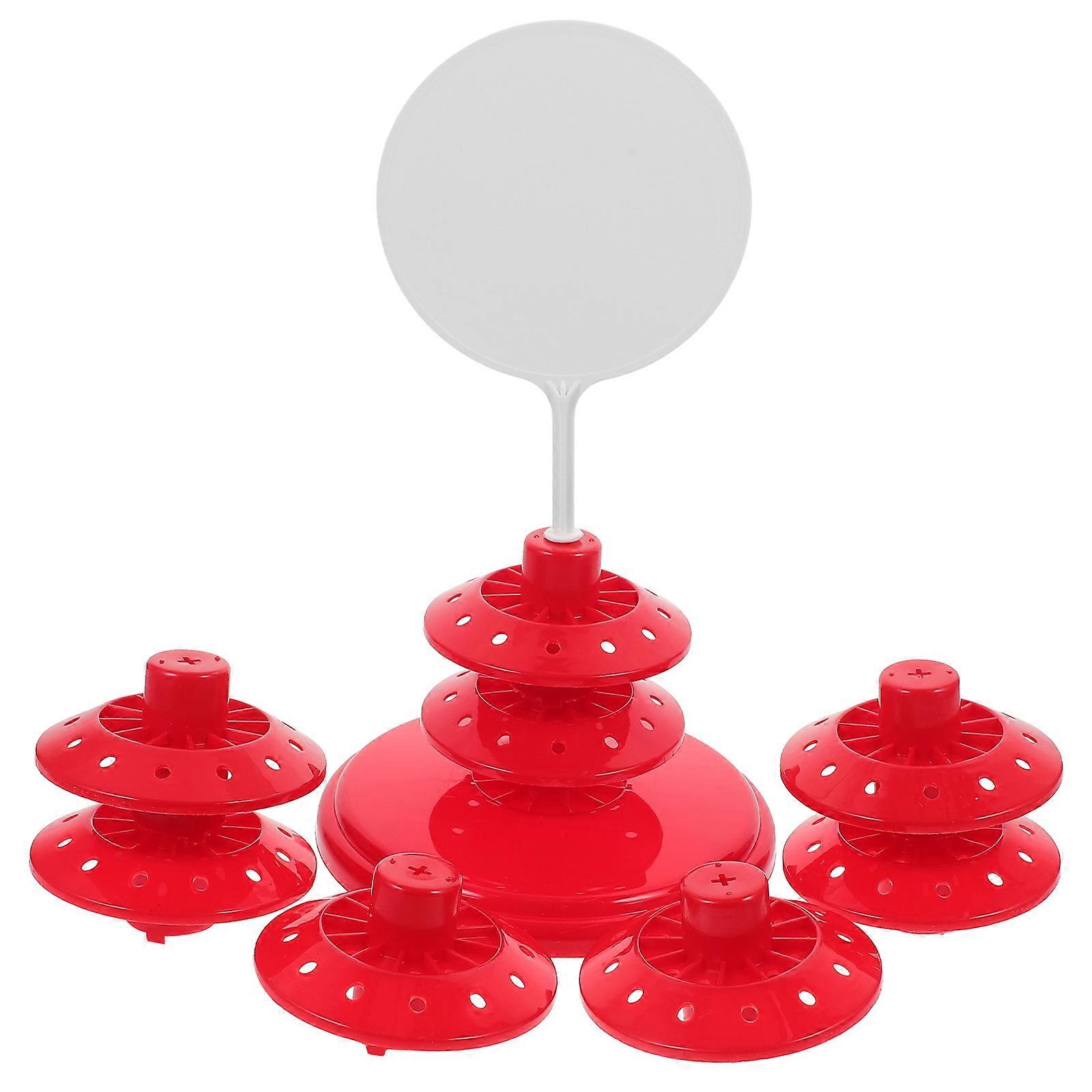 Red Lollipop Stand Cake Pop Display Stand for Decor PP