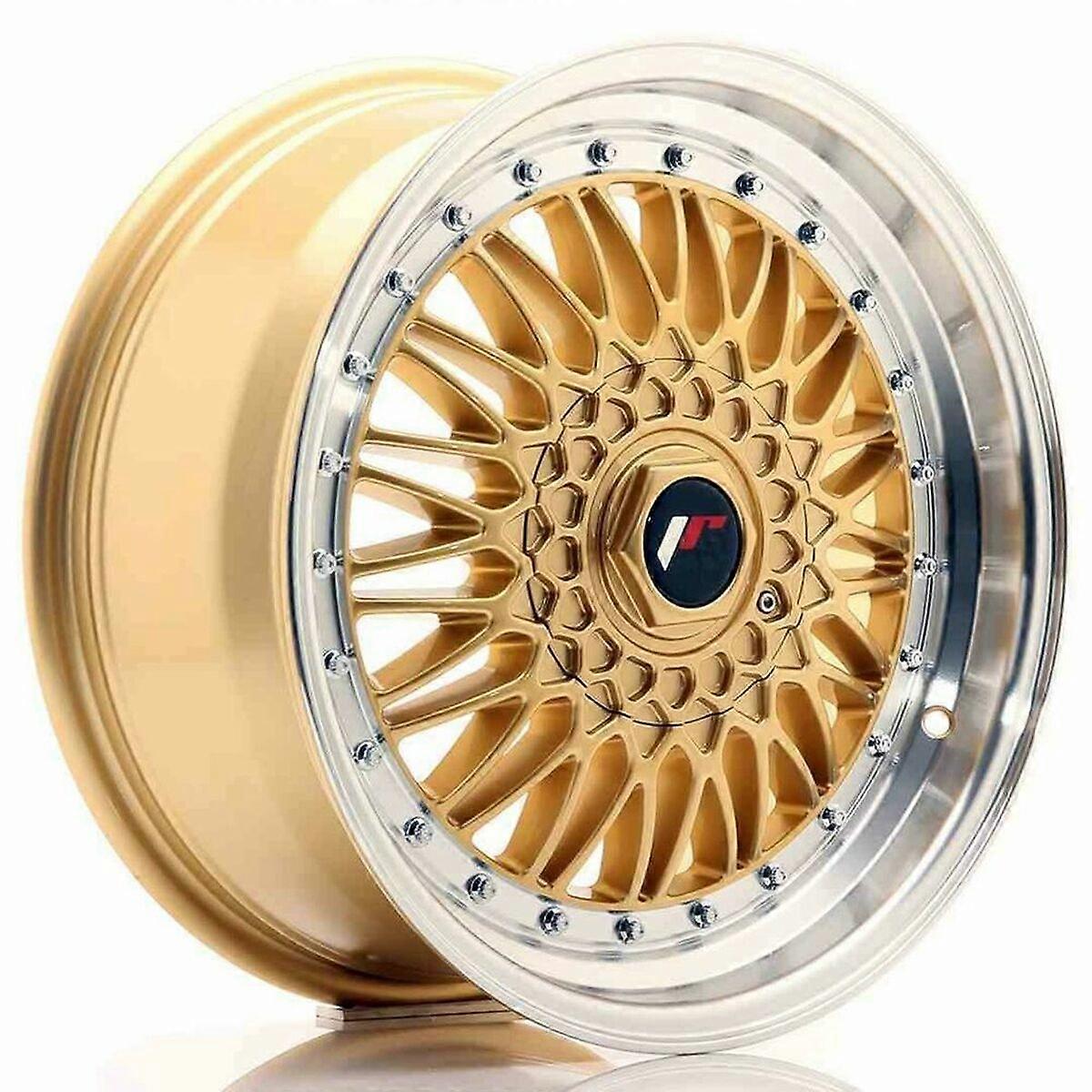 Car Wheel Rim Japan Racing JR9 Golden PCD 4x100 ET35 17"