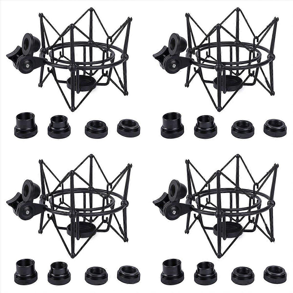 Microphone Shock Mount Adjustable Mount (Black)