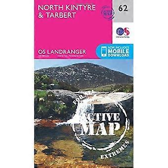 Nord Kintyre & Tarbert (OS Landranger kart)