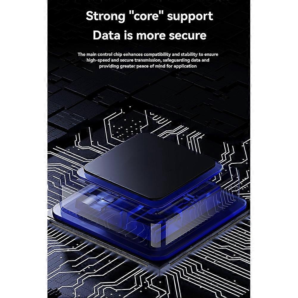 Blueendless SD/TF4.0 Card Reader Supported 2TB Capacity 312MB/S High-Speed Card Reader for Windows/Linux/Android