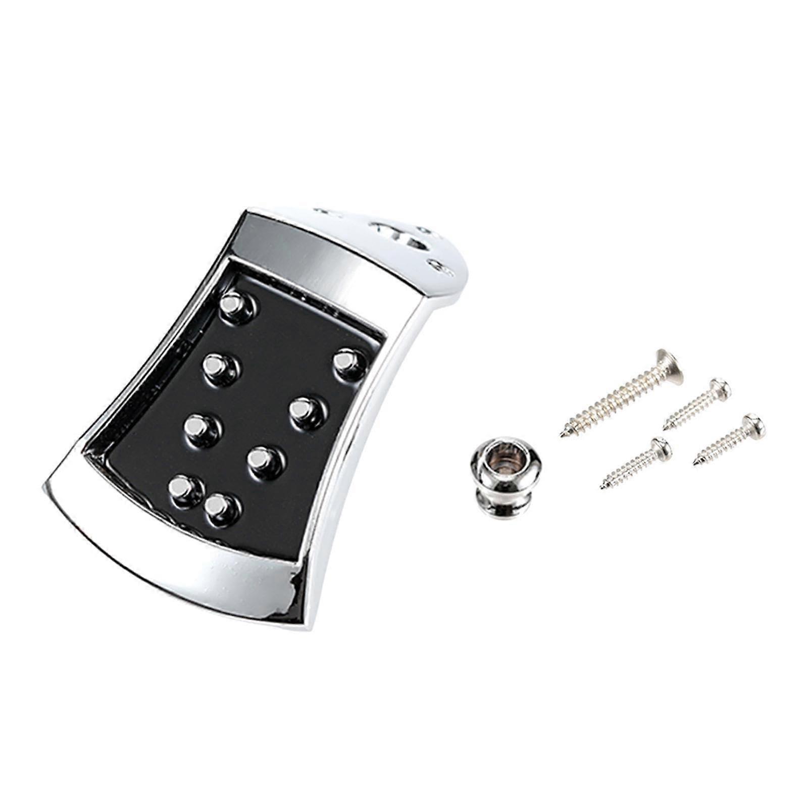 Mandolin Tailpiece Replacement with Stable String Anchoring, Durable Finish, Easy DIY Installation