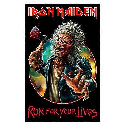 Iron Maiden Run For Your Lives Poster