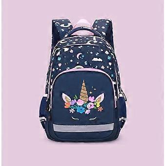 (Einhorn) Schule Tasche für Mädchen Jungen Teens, Kinder Grundschule Mittelschule Rucksack Büchertasche