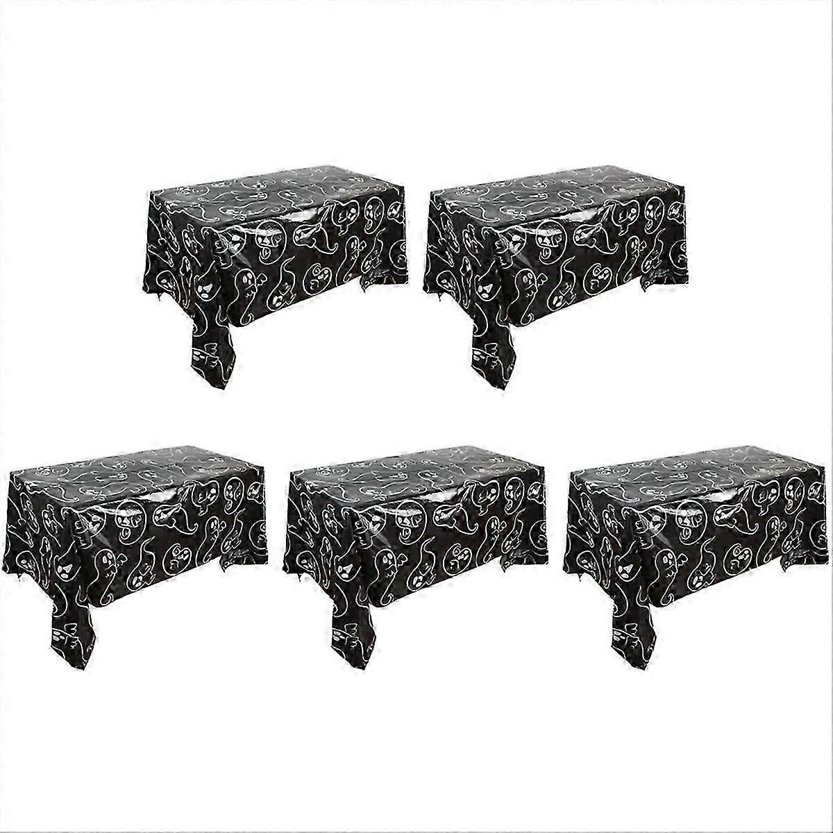 Halloween Placemat Ghost Table Runner Cobweb Tablecloth C