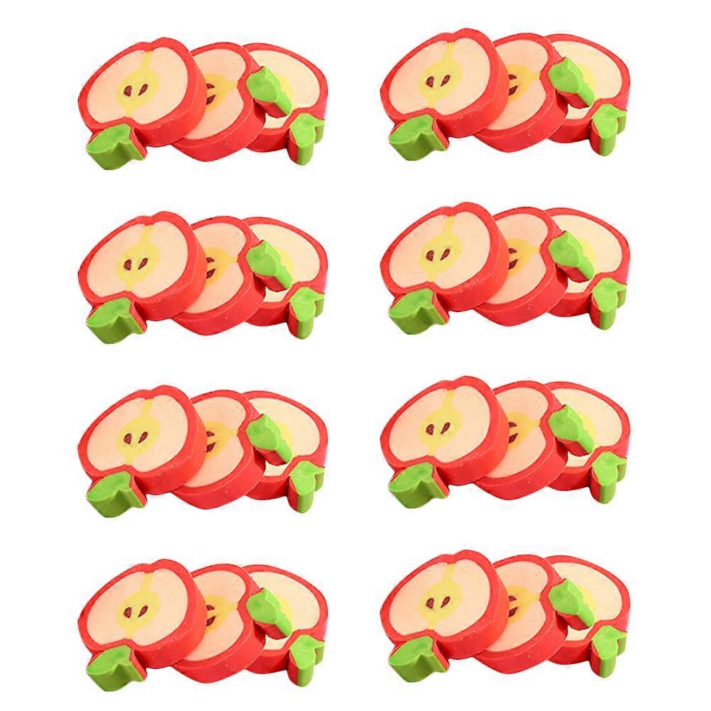 Shape Fruit Erasers Mini Eraser for Students 100Pcs Set