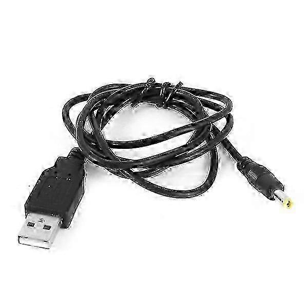 USB Charging Cable Black | Portable Lightweight Cable Compatible with Massager Devices
