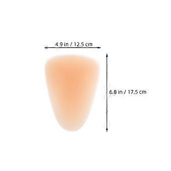 4 Stück Silikon-Knieschoner für Skater, selbstklebend, zum Schutz der Knie