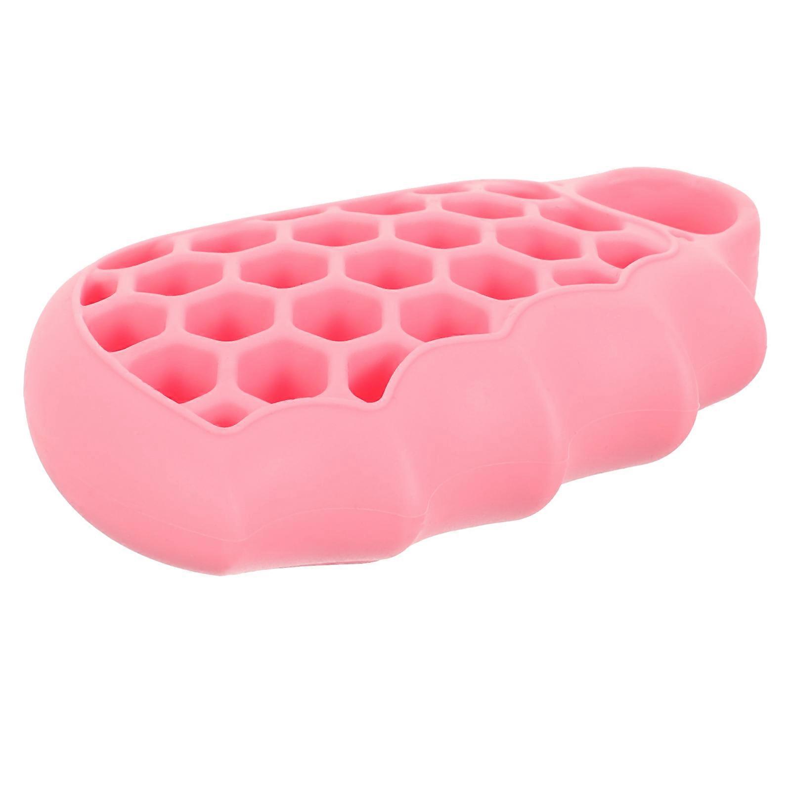 Hand Exercise Tool Silicone Ring for Hand Exercising Pink
