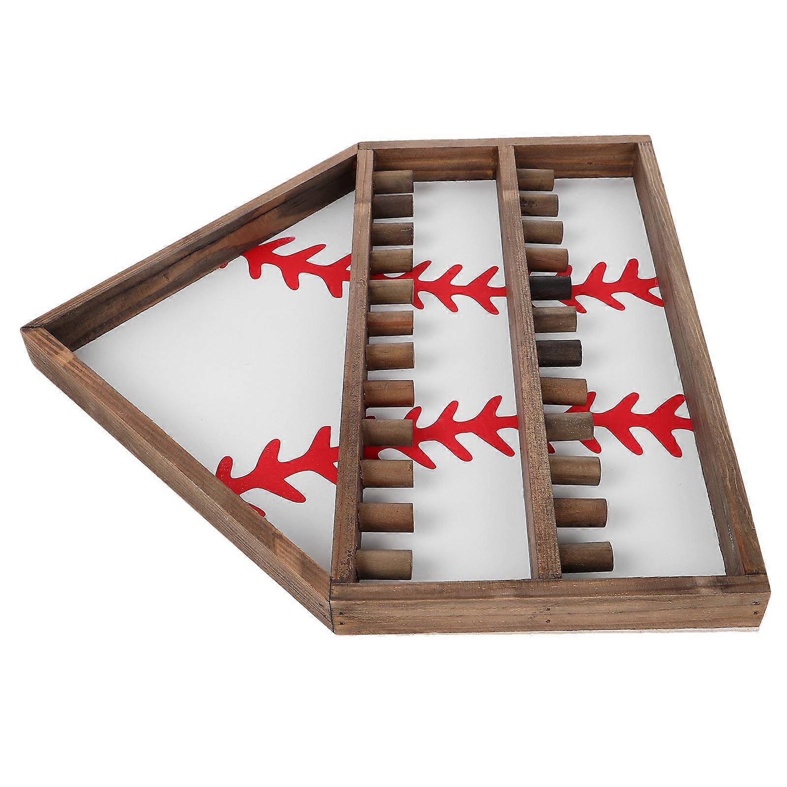 Champion Ring Display Case for Baseball Ring Holder Wall-Mounted