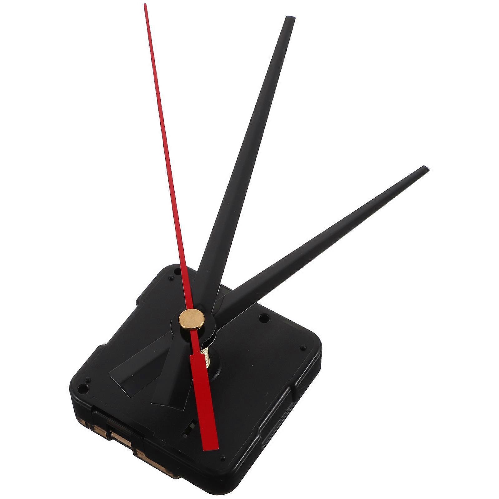 Red Clock Movement for DIY Wall Clock Mechanism Replacement 1Set