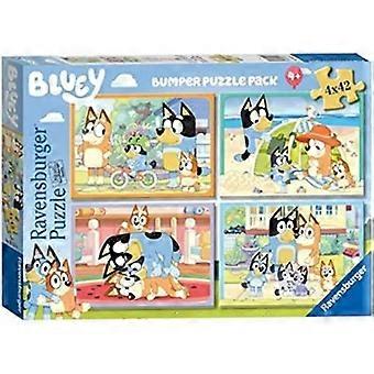 Puzzle enfant - Ravensburger - Bluey - 4 x 42 pièces - Bumper Pack