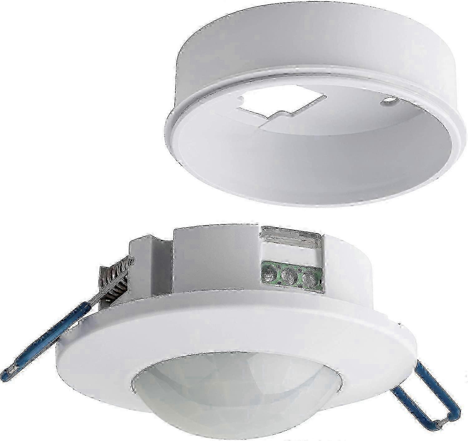 Indoor Motion Sensor with IR Technology, 360° Detection, 6m Range, Programmable, LED Compatible, Flush/Surface Mount